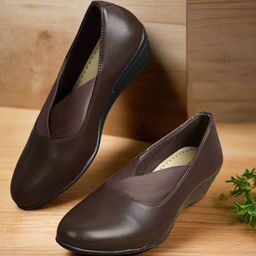 Get Glamr Wedge Pumps-27