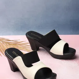 ICONICS Colourblocked Platform Heels-10