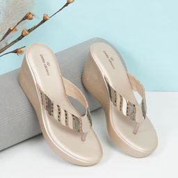 pelle albero Embellished Open Toe Wedges-51