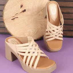 Denill Women Block Heel Sandals-image-93