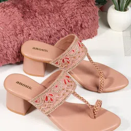Anouk PU Block Pumps-56