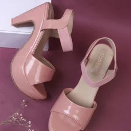 ICONICS Women Open Toes Block Heels-24