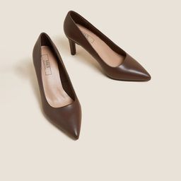 Marks & Spencer Brown Solid Pumps Heels-image-104