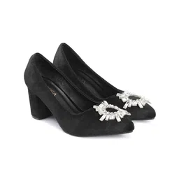 CORSICA Embellished Party Block Pumps-17