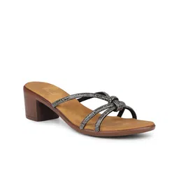 Inc 5 Embellished Open Toe Block Heels image 2