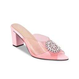 Try Me Embellished Party Block Peep Toes image 4