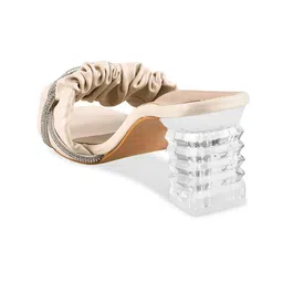 Try Me Embellished Block Heels image 5