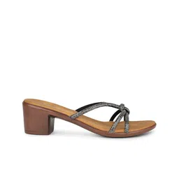 Inc 5 Embellished Open Toe Block Heels image 3