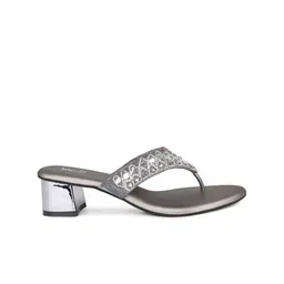 Inc 5 Embellished Open Toe Block Heels image 4