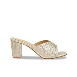 Shoetopia Girls Colourblocked Party Block Pumps image 3