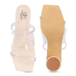 Sole Saga Open Toe Block Heels image 2