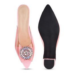 Try Me Embellished Party Block Peep Toes image 2