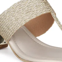 Inc 5 Embellished One Toe Block Heels image 3