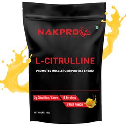 Nakpro L-Citrulline,  0.22 lb  Fruit Punch -image-54