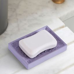 OBSESSIONS Purple Textured Soap Dish-picture-20