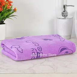 JARS Collections Kids Purple Printed Premium Microfiber Super Soft Bath Towel-picture-14