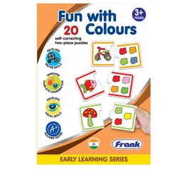 Frank Set of 20 Two-Piece Fun With Colours Early Learning Puzzle image 5