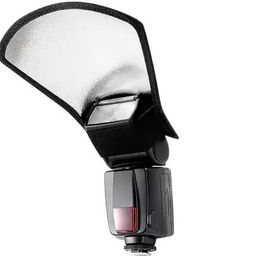FND Mini Silver White Flash with softbox Diffuser Reflector for Camera Flash Diffuser Set for DSLR Cameras image 4