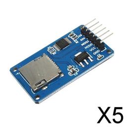 Lyla 5xMicro SD Mini TF Card Reader Module SPI Interface to Level Converter Chip image 2