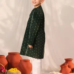 VASTRAMAY Boys Regular Kurta with Pyjamas image 4