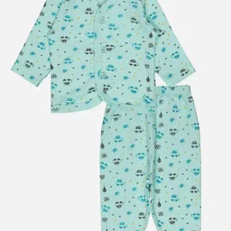 Bodycare Kids Printed V-Neck Shirt with Joggers-picture-58