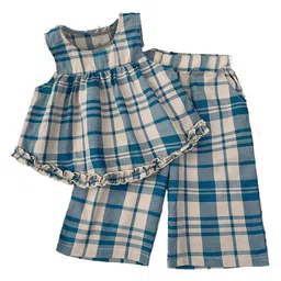 StyleCast x Revolte Girls Checked Top with Pyjamas-image-30