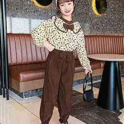 StyleCast x Revolte Girls Printed Top with Pyjamas-image-56