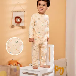 MiArcus Unisex Kids Printed T-shirt with Pyjamas-picture-16