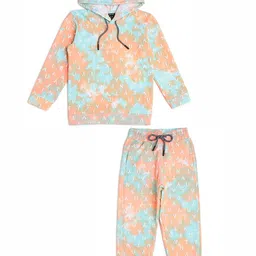 CAVIO Boys Pure Cotton Printed T-shirt with Pyjamas-image-8
