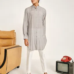 Project Bandi Printed Regular Pathani Kurta with Pyjamas image 1