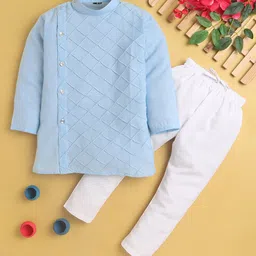 Jeetethnics Boys Checked Kurta With Trousers-14