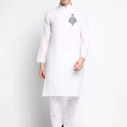 DEVOILER Ethnic Motifs Printed Regular Kurta With Pyjamas-98