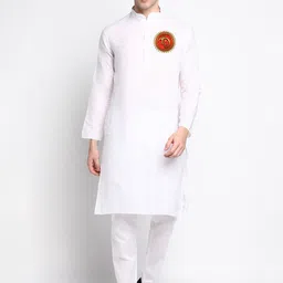 DEVOILER Ethnic Motifs Printed Regular Kurta With Pyjamas-14