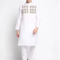 DEVOILER Ethnic Motifs Printed Regular Kurta With Trousers-48