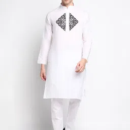 DEVOILER Ethnic Motifs Printed Regular Kurta with Pyjamas-picture-49
