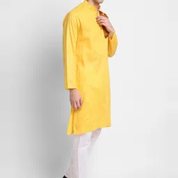 DEVOILER Ethnic Motifs Printed Kurta With Pyjamas image 2