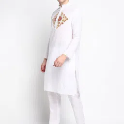 DEVOILER Ethnic Motifs Printed Regular Kurta With Pyjamas image 2