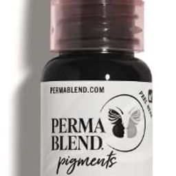 Perma Blend Pigments Professional Color For Permanent Makeup Double Black 15ml, Bottle image 2