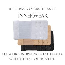 qoxolyz Bra Extender 12 Pieces (4 HOOK 4 RAW) Stretchy Soft and Comfortable Bra Strap Extender for Women in Pregnency or Weight gain. image 4