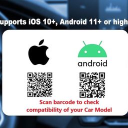 2-in-1 Wireless CarPlay & Android Auto Adapter, Convert Wired to Wireless, Car Accessories image 2
