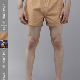 THE BEAR HOUSE Pack Of 2 Assorted Cotton Boxers TBH-TIQUE-R-image-76