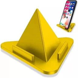 DeoDap Tabletop Mobile Accessories Universal Portable Three-Sided Pyramid Shape Desktop/Table Mobile Holder Stand - Anti Slip, Multi Angle (Any Color) image 4