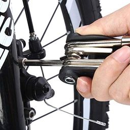 AlexVyan Original 16 Function Cycle Tool Kit Multi Purpose Mountain Bike Bicycle Repair Tool Kit Allen Key Spoke Wrench image 4