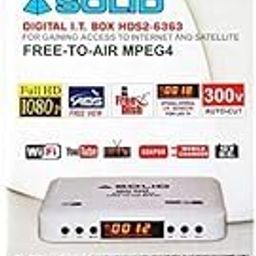 NTMY SO, LID HDS2-NEW 6363 MPEG-4 Digital IT Set-Top Box DD Free to AIR Channel Life TIME image 1