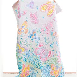 Zookeeper White & Yellow Printed 120 GSM Single Bed Quilt-picture-16