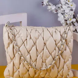 Metro Structured Satchel with Quilted image 2