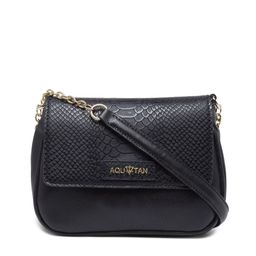 AQUATAN Textured PU Structured Sling Bag with Quilted-image-70