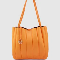 Globus Textured Structured Shoulder Bag-10