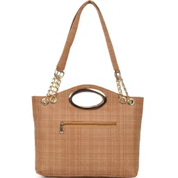 PARSLEY Structured Handheld Bag with Textured image 2