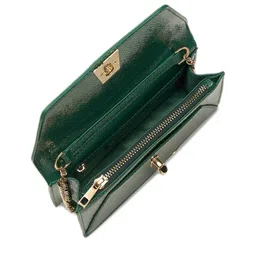 MIRAGGIO Textured Structured Sling Bag image 4